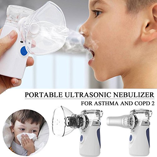 Wecando Handheld Portable Inhaler Household Humidifier Ultrasonic Nebulizer for Kids, Adults and Daily Home Use Cure