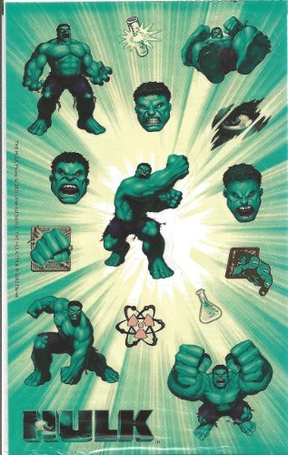 Marvel Incredible Hulk Scrapbook Stickers (PHLKM6)