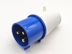 Industrial Plug Connector, 3 Pin Connector 32A