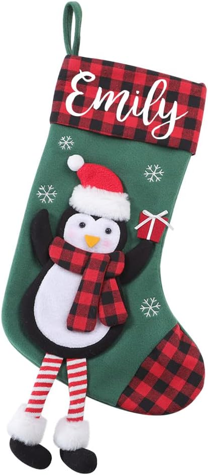 Stockings & Holders - Dreamdecor Personalized Christmas Stockings with Name, 17.3
