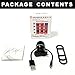 USB Rechargeable Bike Tail Lights, LED Super Bright Bicycle Rear Light Runs for 26 Hours, 3 Light Mode Fits All Mountain Bikes, Road Bicycle, Backpacks, Waterproof & Install in Seconds