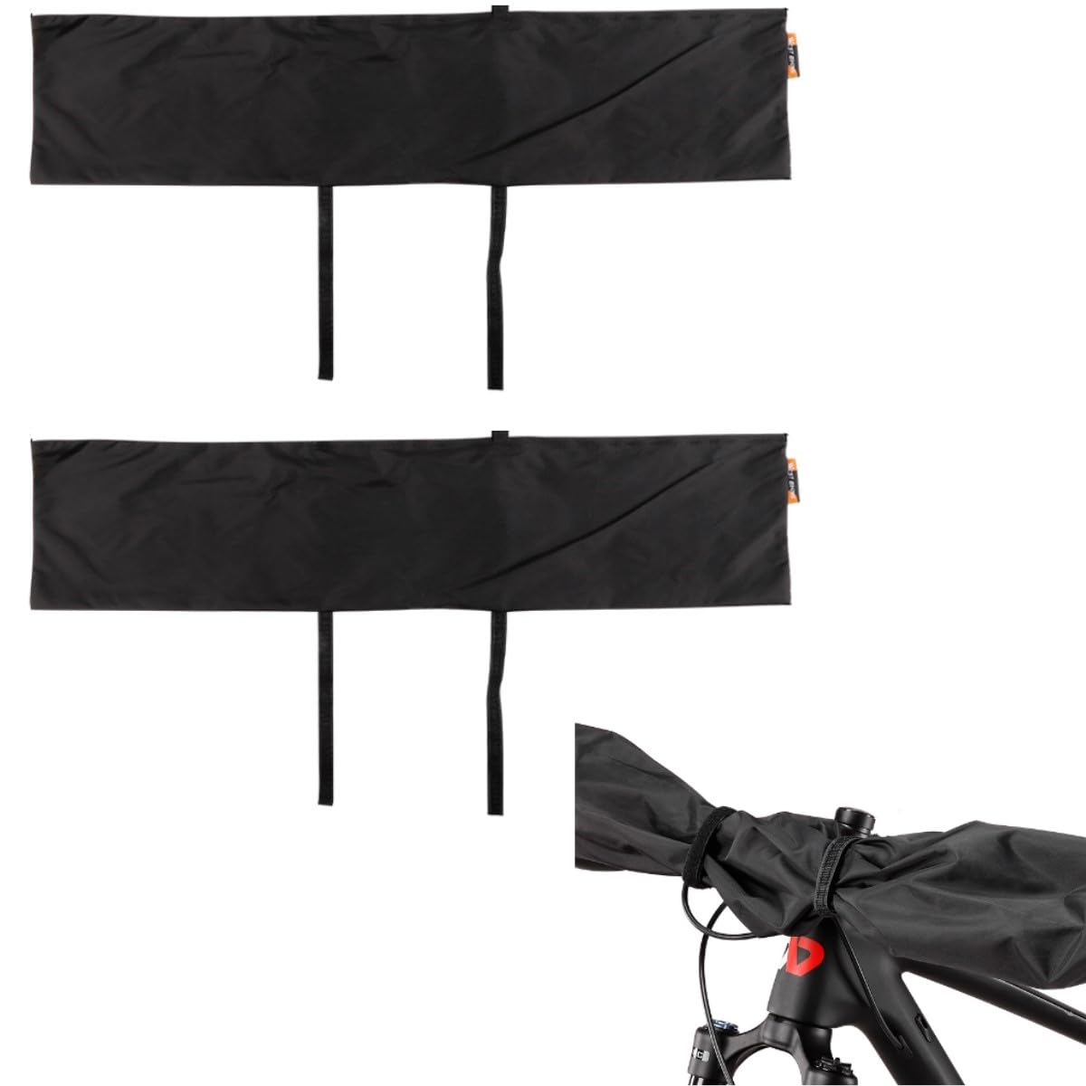 HOUSON 2PCS Ebike Handlebar Covers, Handlebar Protection Cover for E-Bike Handlebar Transport Protection