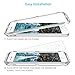 Syncwire Screen Protector for iPhone 8/7/6s/6 [3-Pack], Anti-Fingerprint 9H Tempered Glass Protective Screen for iPhone 8/7/6s/6 (Screen-Alignment Frame Included, Bubble-Free) [Not Edge to Edge]