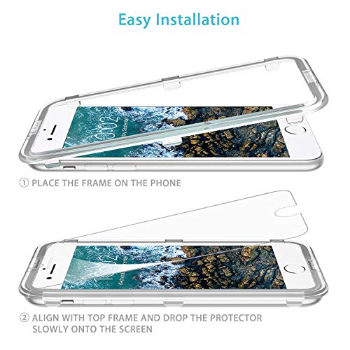image for Syncwire Screen Protector for iPhone 8/7/6s/6 [3-Pack], Anti-Fingerpri