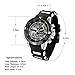 Weide Mens Chrono Black Dial Stainless Steel Swiss Quartz Watch