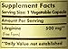 Solgar L-Arginine 500 mg - 250 Vegetable Capsules - Nitric Oxide Stimulator - Non-GMO, Vegan, Gluten Free, Dairy Free, Kosher - 250 Servings