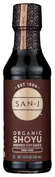 SAN J ORGANIC SAUCE, SHOYU, 10 OUNCE (PACK OF 6)