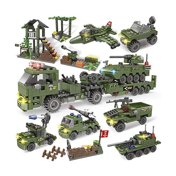 City Police Station Building Kit, Army 
