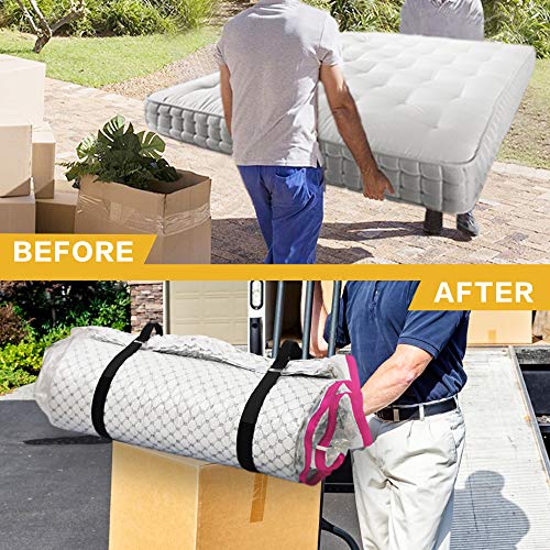 Full/Queen Size Mattress Vacuum Storage Bag for 6 inches Foam Latex