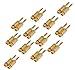 AmazonBasics Banana Plugs - Closed Screw Type, 12 pairs