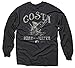 Costa Men's Baja Long Sleeve T-Shirt Black XXL