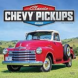 Classic Chevy Pickups 2020 12 x 12 Inch Monthly Square Wall Calendar with Foil Stamped Cover, Chevro by 