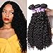 UNice Hair Kysiss Series Brazilian Curly Hair 1 Bundle Virgin Hair Weave 100% Unprocessed Human Hair Extensions Natural Color (12inch)