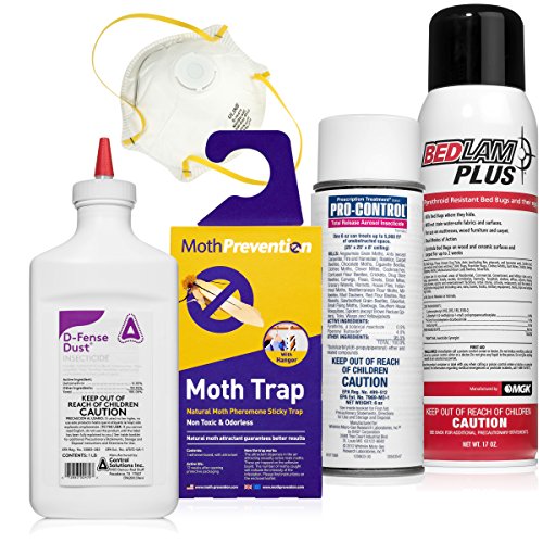 Buy POWERFUL CARPET MOTH KILLER KIT FastActing by MothPrevention 1