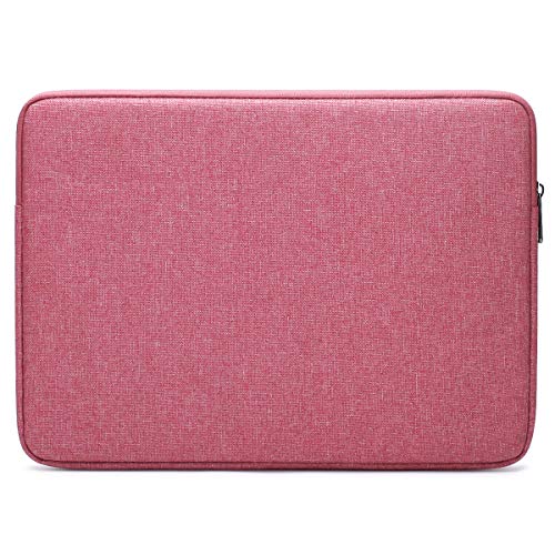 KIZUNA 10 Inch Laptop Sleeve Case Tablet Pouch Computer Bag for 9.7" 10.5" 11" iPad Pro/10.5" iPad Air/10 Surface Go/10.5" Samsung Galaxy Tab/10.8" Huawei MediaPad M5 Pro/Lenovo Smart P10, Pink