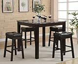 Wildon Home Beddington 5 Piece Counter Height Dining Set
