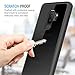 Maxboost Galaxy S9 Plus Case HyperPro Series with Heavy Duty GXD-Gel Protection [ Smooth Black/Smoke Clear ] Enhanced Hand-Grip TPU Cushion + Hybrid Cover for Samsung Galaxy S 9 Plus Phone (2018)