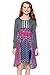 Truly Me, Big Girls Tween Long Sleeve Bohemian Print Dress, 7-16