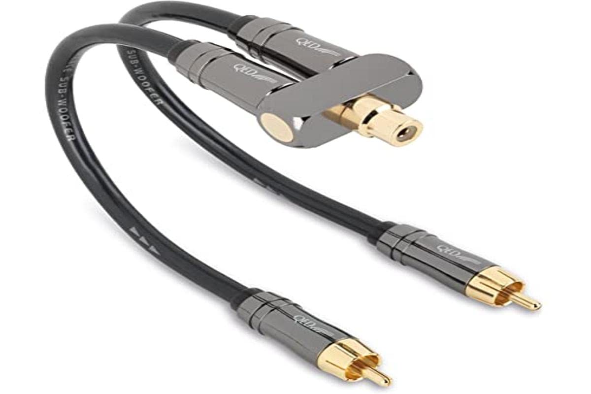QED Performance Y Subwoofer Adapter Cable