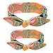 DHnewsun Beautiful Rabbit Ear Headband Highest Quality Mother and Baby Headbands