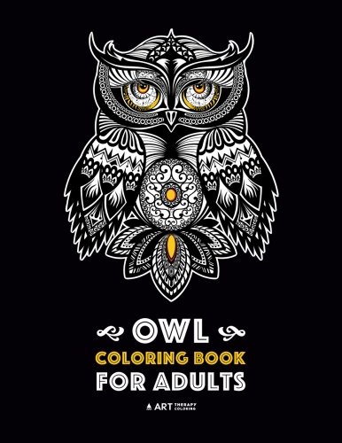 Owl Coloring Book for Adults: Complex Designs For Stress 