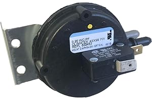 CLIMATEK Furnace Vent Air Pressure Switch - Fits Nordyne Intertherm Miller Part # 632453 632453R