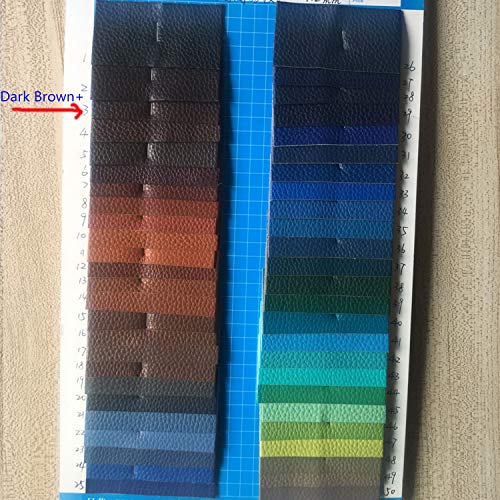 image for Bonaier 10 Pieces Leather Patches Leather Repair Kit for Couch Furnitu