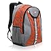MGgear 18-inch School Backpack, Heavy Duty Multipurpose Backpack, Travel Carryon, Orange