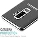 TOZO for Samsung Galaxy S9 Plus Case Clear Soft TPU Gel Skin 1.0mm Soft Protective Cover Silver Plating Edge