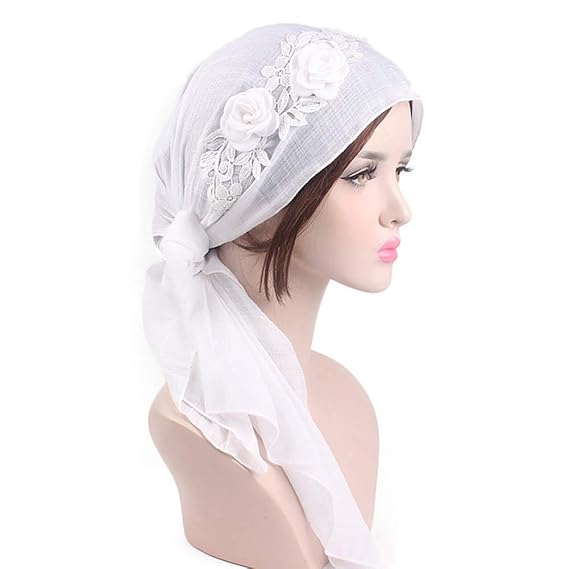 Amazon Com Women Chemo Cap Floral Head Scarf Bandana Cotton Head