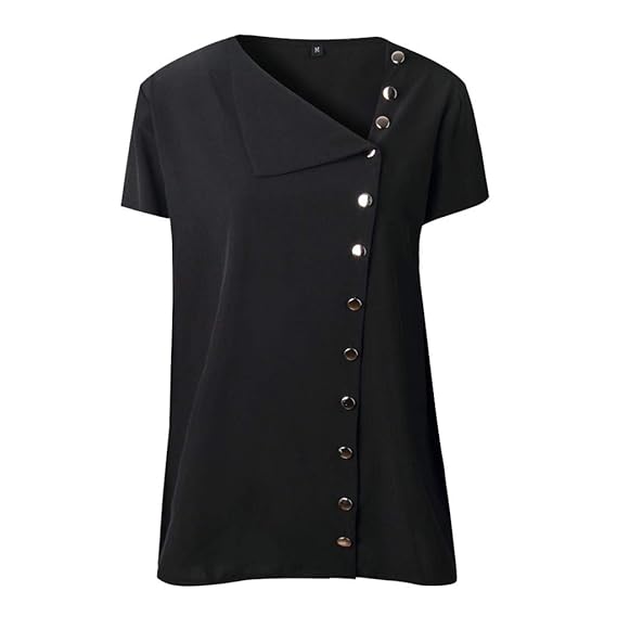 TEBAISE 2018 Ausverkauf Frauen Büro Oktoberfest Party offenen Kragen Elegante Formale Casual Revers Neck T-Shirt Damen Langar