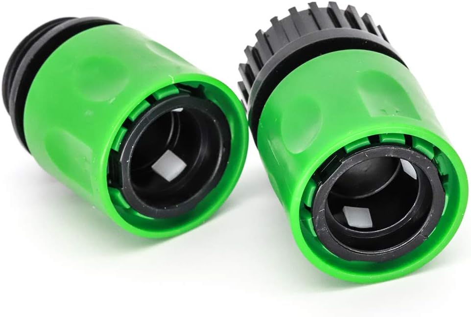 2Pcs Male&Female Quick Connectors for Hose Pipe Fitting 3/4" Plastic Tap Connector - Image 5