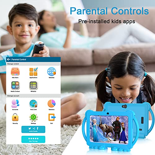 Kids Tablet, inch Android Tablet for Kids, 2GB 32GB Toddler