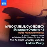 CASTELNUOVO-TEDESCO 2:SHAKESPEARE OVERTURES        image