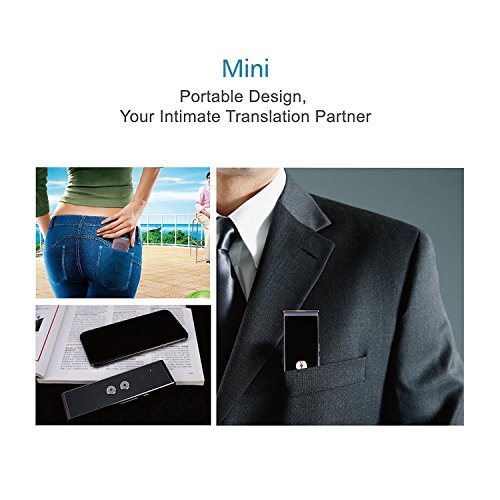 M3M Portable Intelligent Speech Translator For Learning Travel Business Meetings In Two-Way Real-Time Multi-Language Translation - Thumbnail 5