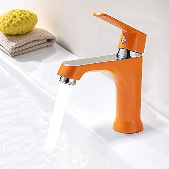 Válvula triangular del grifo Grifo Lavabo de baño de latón Grifo frío y