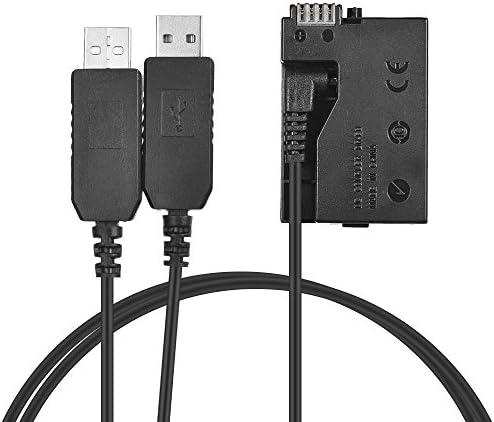 DR-E8 DC-Koppler Dummy-Akku Für Canon Kameras – USB-Adapter Für LP-E8, Inkl. Netzteil