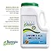 KEEP IT GREEN Pet Safe Ice Melt - 12 Pound Jug - Nontoxic Child Friendly Snow Melter Rock Salt Pellets with Green Tint - Time Release Fertilizer for Grass and Garden - Calcium Chloride Free primary