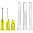 100 Pcs 30 Gauge 1/2 Inch Sterile Disposable Lab Supplies, Scientific and Industrial Dispensing Needle Accessories