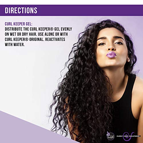 CURLY HAIR SOLUTIONS Curl Keeper Gel Ultimate Hold Power With Frizz