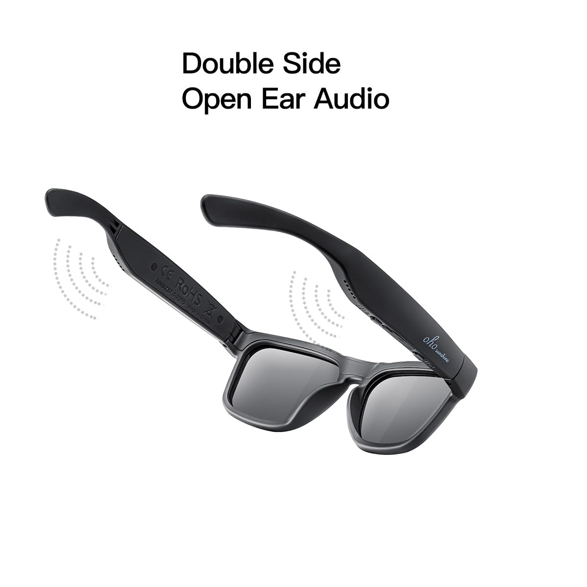 thumbnail image 2 of Bluetooth 5.0 Smart Glasses – Wireless Polarized Sunglasses With Speaker & Voice Control 2 of 4