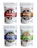 Earnest Eats Gluten Free Superfood Hot & Fit Oatmeal 12.6 oz Bag Variety Pack. Unsweetened!
