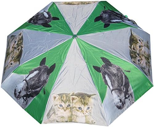 Vizsla GerShep Golden Glddoodle Daschund Cocker Lab Horse auto open umbrella