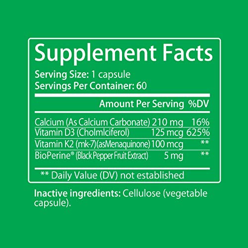 Only The Best Vitamin D3 + K2 (MK7) Supplement for Immune Support