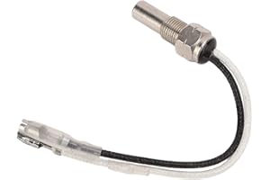 1/8 NPT Oil Temp Sensor ABS Metal Oil Water Temp Sender Wire with 0℃ to 150 ℃ Testing Range Temperature Gauge Wire for Water 