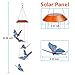 xxschy LED Solar Butterfly Wind Chimes Outdoor - Waterproof Solar Powered LED Changing Light Color 6 Butterflies Mobile Romantic Wind-Bell for Home, Party, Festival Decor, Night Garden Decoration