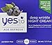 Yes To Blueberries Age Refresh Deep Wrinkle Night Cream, 1.7 Ounce