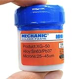 VK Mechanic Soldering Tin Cream Solder Flux Paste Welding Fluxes Sn63/Pb37 for PCB BGA SMD Phone PC