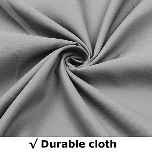 Essort Patio Heater Cover, Outdoor Waterproof Dustproof Heater Cover for Garden Heater 38'' X 86.6'' Grey