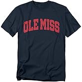 Official Collegiate School Name Arch Unisex Adult T Shirt Collection 1